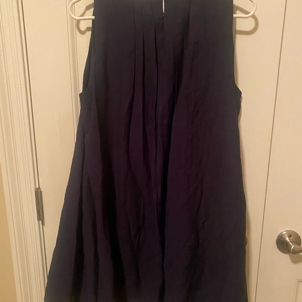 Pinch Navy Sleeveless Mini Dress - Picture 3 of 5
